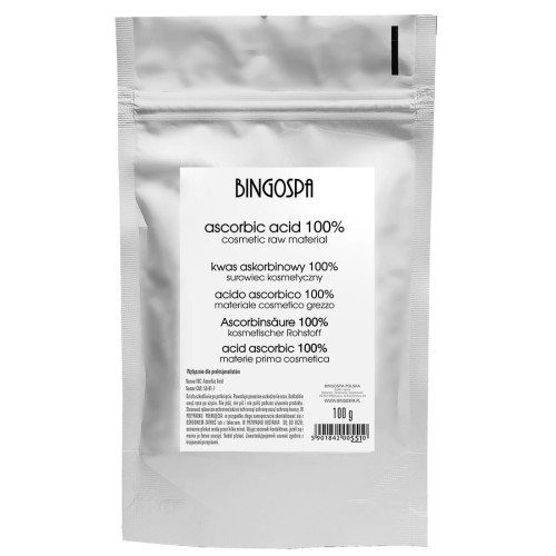 Kwas askorbinowy 100 % ( surowiec kosmetyczny) BINGOSPA