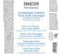 Krem twarz szyja dekolt z kolagenem, elastyną i kwasem hialuronowym BINGOSPA Professional