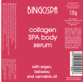 Serum kolagenowe SPA do ciała z olejkami  z konopii, arganowym i babassu  BINGOSPA