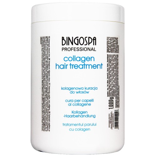 Kuracja kolagenowa do włosów BINGOSPA Professional 1000 g