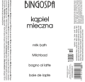 Kąpiel mleczna 1000 ml BINGOSPA