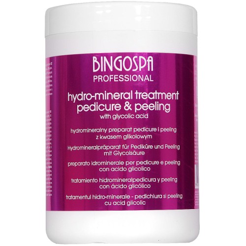 Hydromineralny preparat pedicure & peeling BINGOSPA Professional
