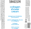 Kolagenowa śmietanka pod prysznic BINGOSPA etykieta