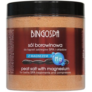 Sól borowinowa do kąpieli zabiegów SPA i okładów z magnezem 900 g