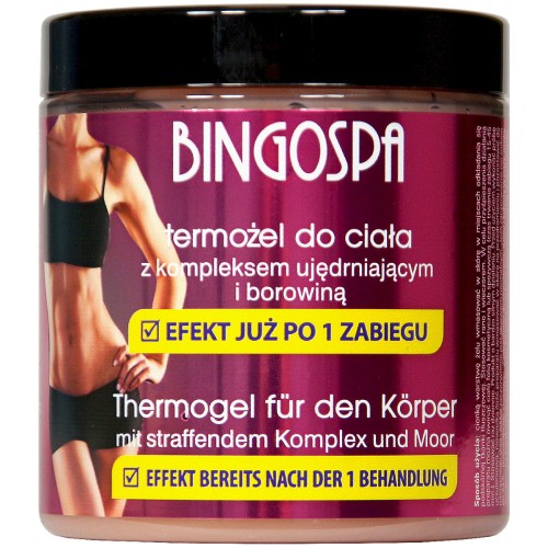 Termożel do ciała z kompleksem ujędrniającym i borowiną BINGOSPA slim & strong