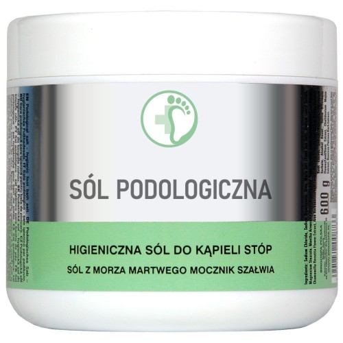 Sól podologiczna higieniczna sól do kąpieli stóp 600 g BINGOSPA