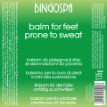 Balsam do stóp ze skłonnościami do pocenia 135 g BINGOSPA