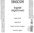Kąpiel arganowa BINGOSPA 1000 ml