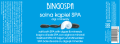 Solna kąpiel SPA - algi i minerały 850 g BINGOSPA
