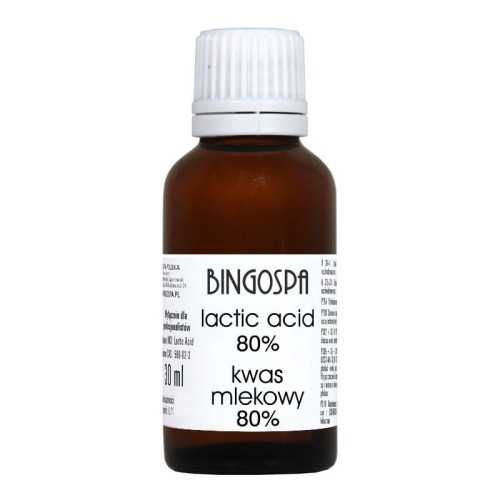Kwas mlekowy 80% BINGOSPA 30 ml