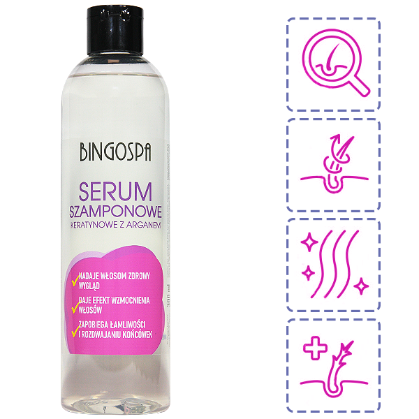 Szamponowe serum z biotyną 100% BINGOSPA