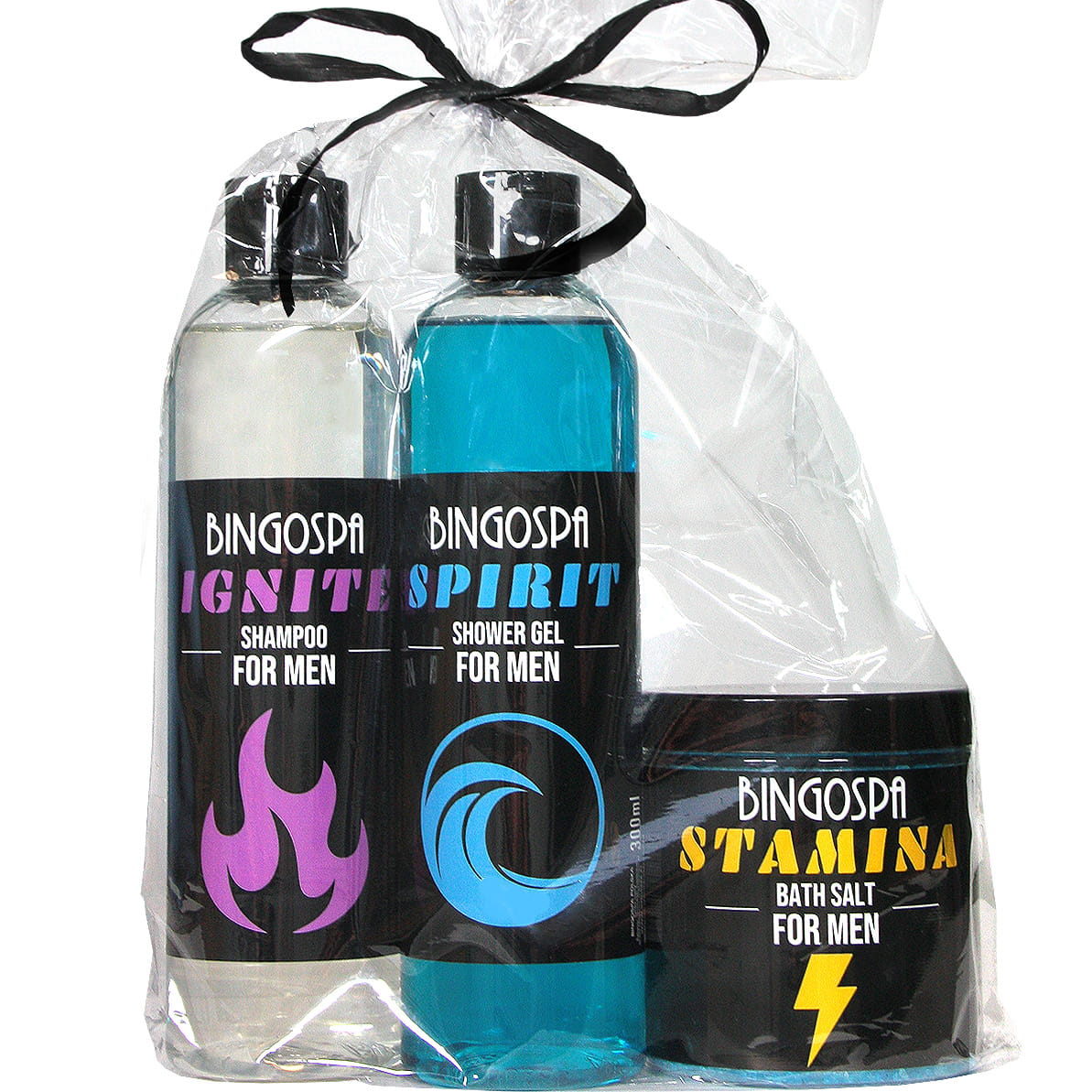 NA PREZENT DLA MĘŻCZYZNY ZESTAW - ŻEL - SZAMPON - SÓL FOR MEN