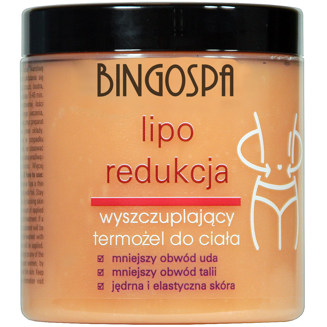 Liporedukcja Wyszczuplający termożel do ciała 250 g