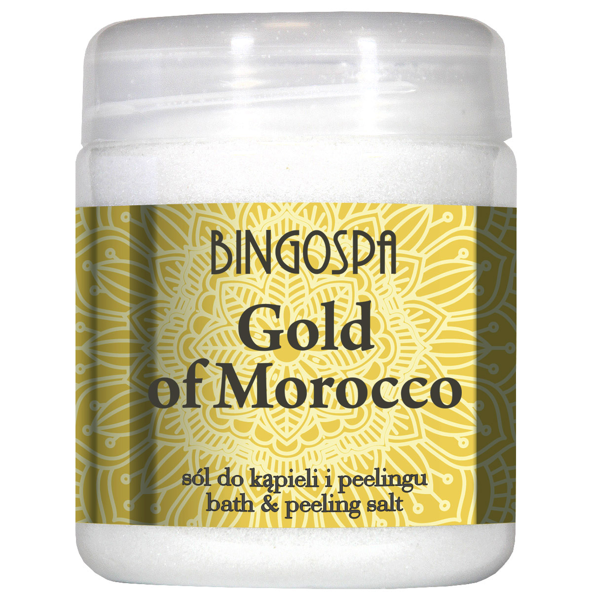Gold of Morocco Sól do kąpieli i peelingu 550 g BINGOSPA